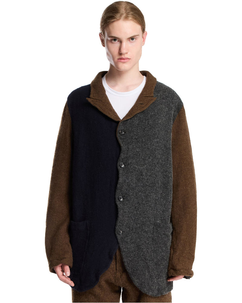 Brown Wool Cardigan Comme des garcons – Гарантія оригінальності