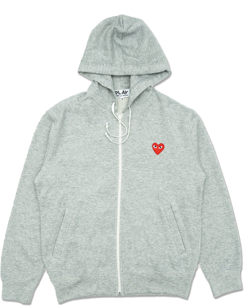 Big Red Heart Full Zip Hoodie Comme des garcons – Гарантія оригінальності