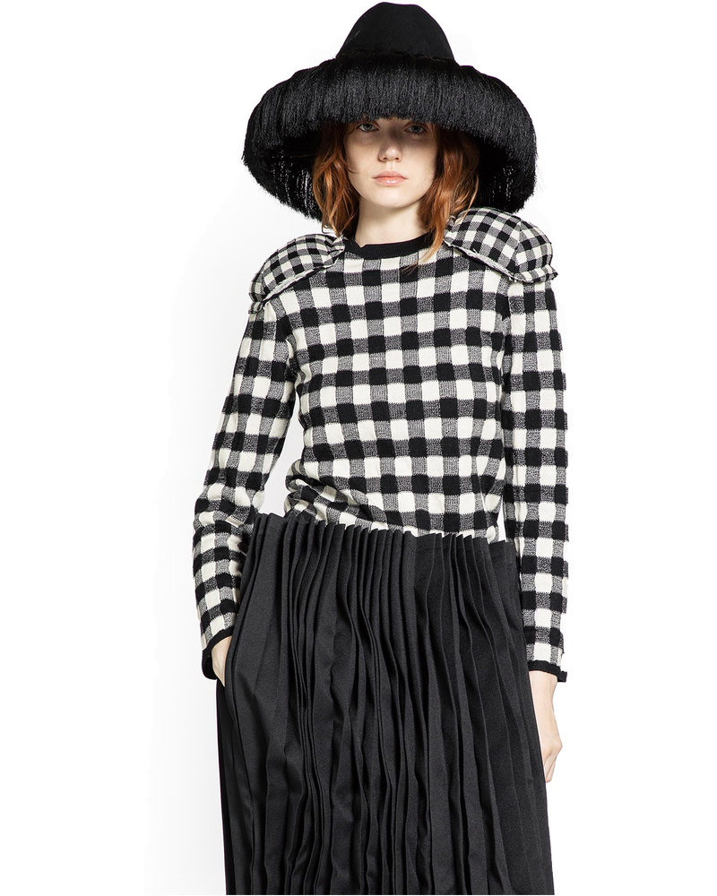 Оригінальна Check Wool Sweater Comme des garcons