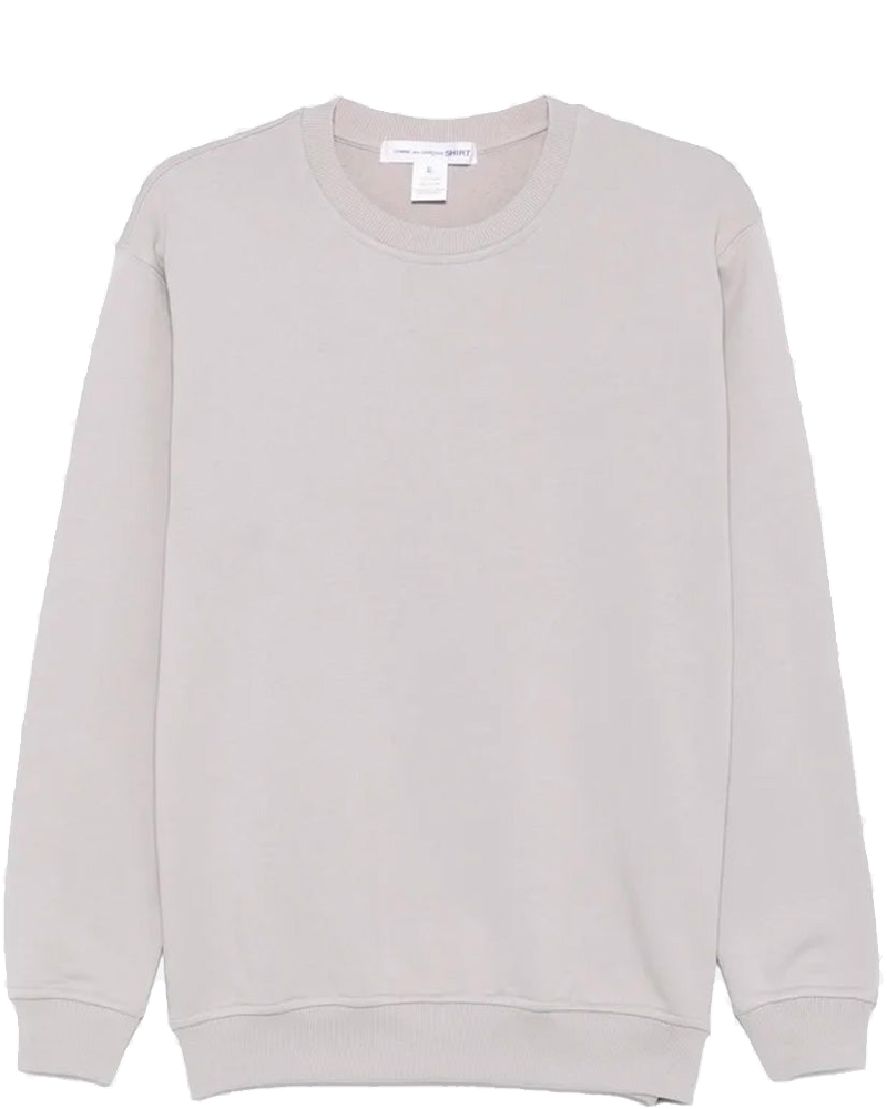 Lightweight Gray Cotton Sweatshirt Comme des garcons оригінал – Купити в Україні