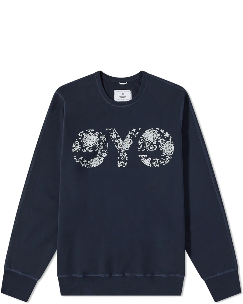 Оригінальна Junya Watanabe Man X Eye Logo Crew Sweatshirt Comme des garcons