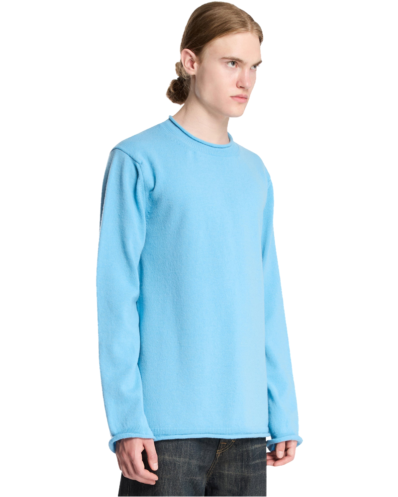 Light Blue Wool Sweater Comme des garcons – Гарантія оригінальності