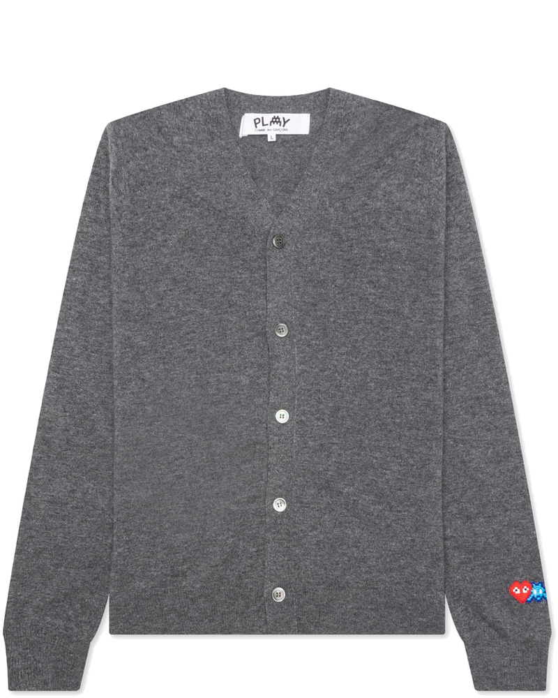X The Artist Invader Button Cardigan Grey Comme des garcons оригінал – Купити в Україні