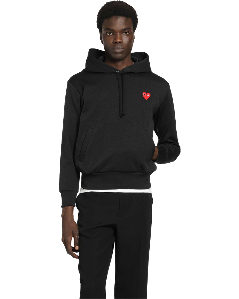 Heart Cotton Jersey Hoodie Comme des garcons оригінал – Купити в Україні