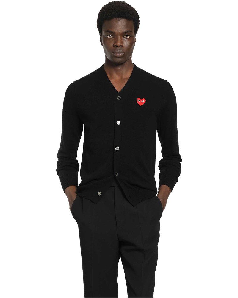 Heart Wool Cardigan Comme des garcons оригінал – Купити в Україні