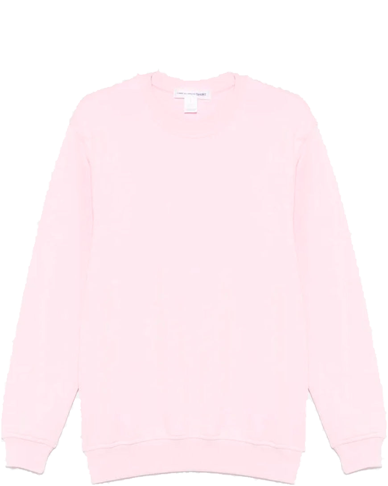 Lightweight Pink Cotton Sweatshirt Comme des garcons оригінал – Купити в Україні