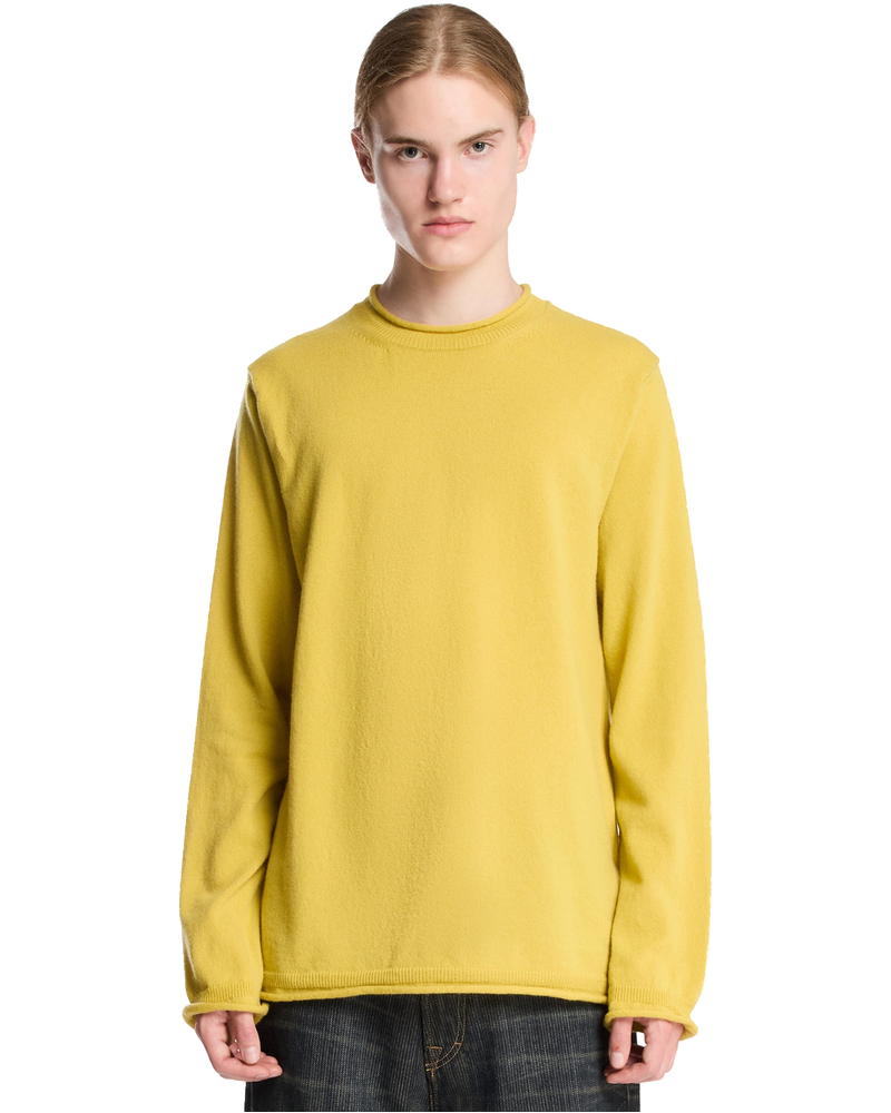 Оригінальна Yellow Wool Sweater Comme des garcons