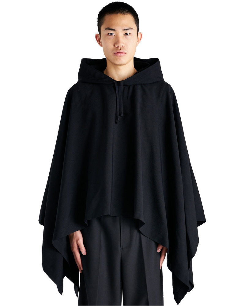 Shawl Poncho In Black Comme des garcons – Гарантія оригінальності