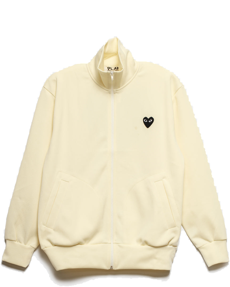 Ivory Big Heart Track Jacket Comme des garcons – Гарантія оригінальності