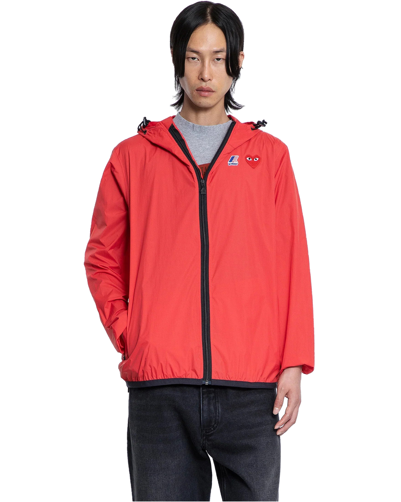 Оригінальна K-Way Collaboration Nylon Windbreaker Comme des garcons