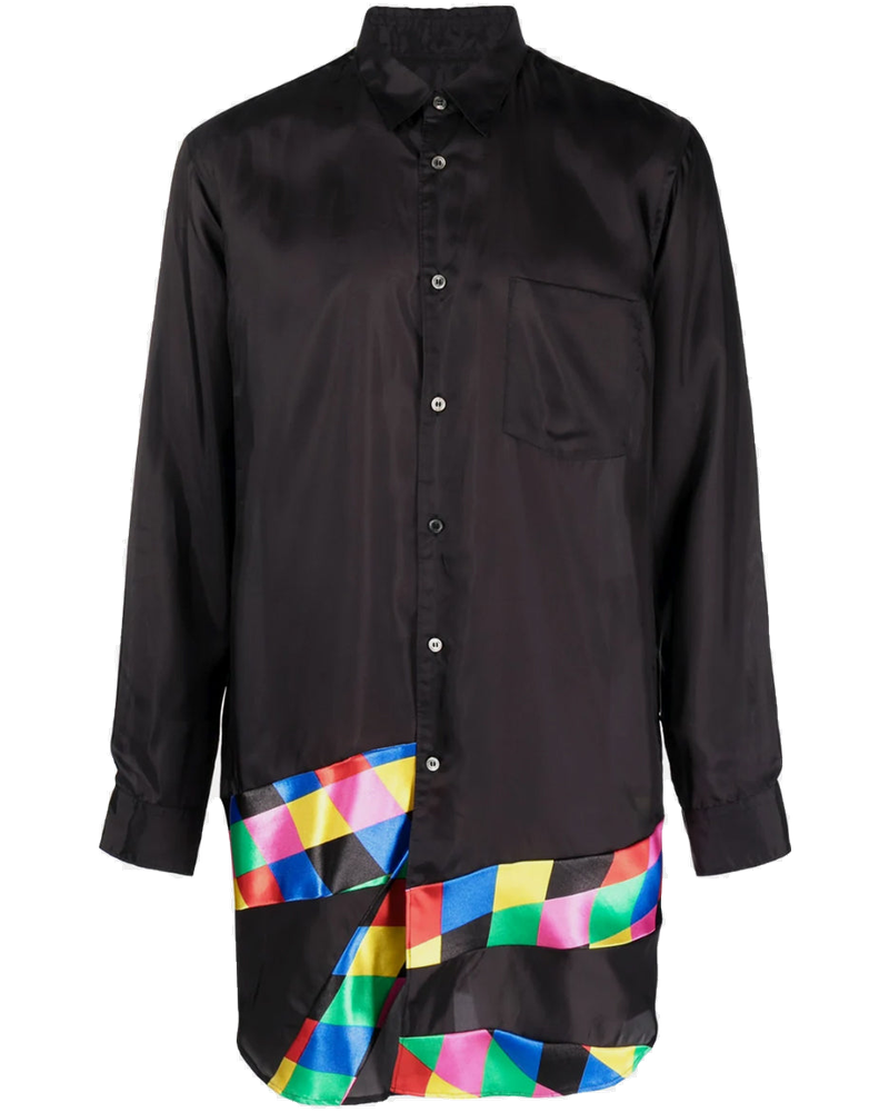 Black Long-Sleeve Shirt Comme des garcons оригінал – Купити в Україні