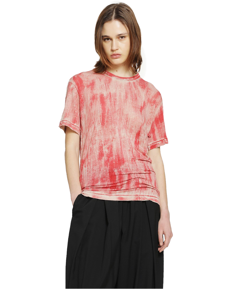 Overdyed Linen T-Shirt Comme des garcons оригінал – Купити в Україні