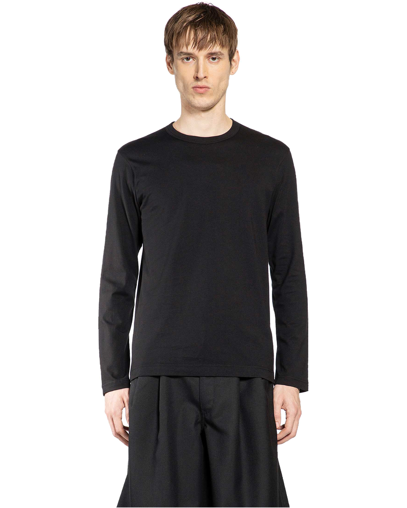 Cotton Jersey Long Sleeve T-Shirt Comme des garcons оригінал – Купити в Україні