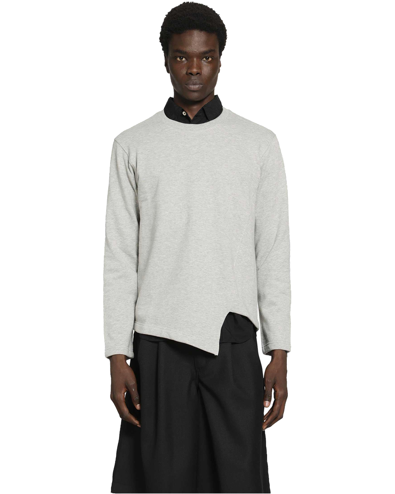 Оригінальна Cut-Out Long Sleeve T-Shirt In Cotton Comme des garcons