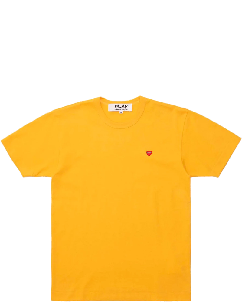 Mens Small Red Heart Ss Tee Comme des garcons – Гарантія оригінальності