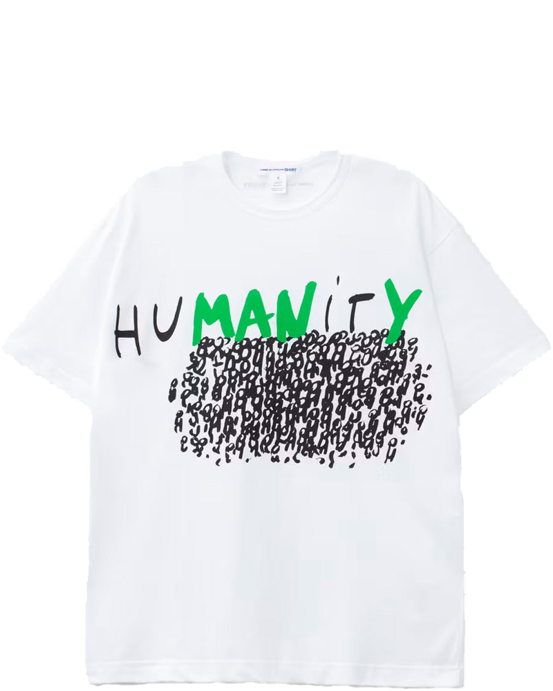 T-Shirt Bianco Comme des garcons – Гарантія оригінальності
