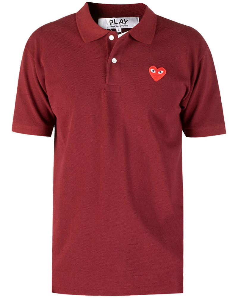 Оригінальна Polo Cdg Red Play Comme des garcons