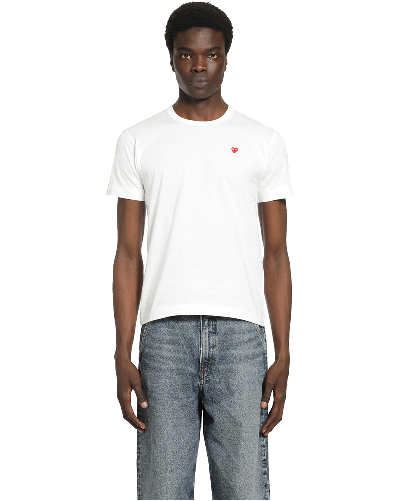 Оригінальна Small Heart Cotton T-Shirt Comme des garcons