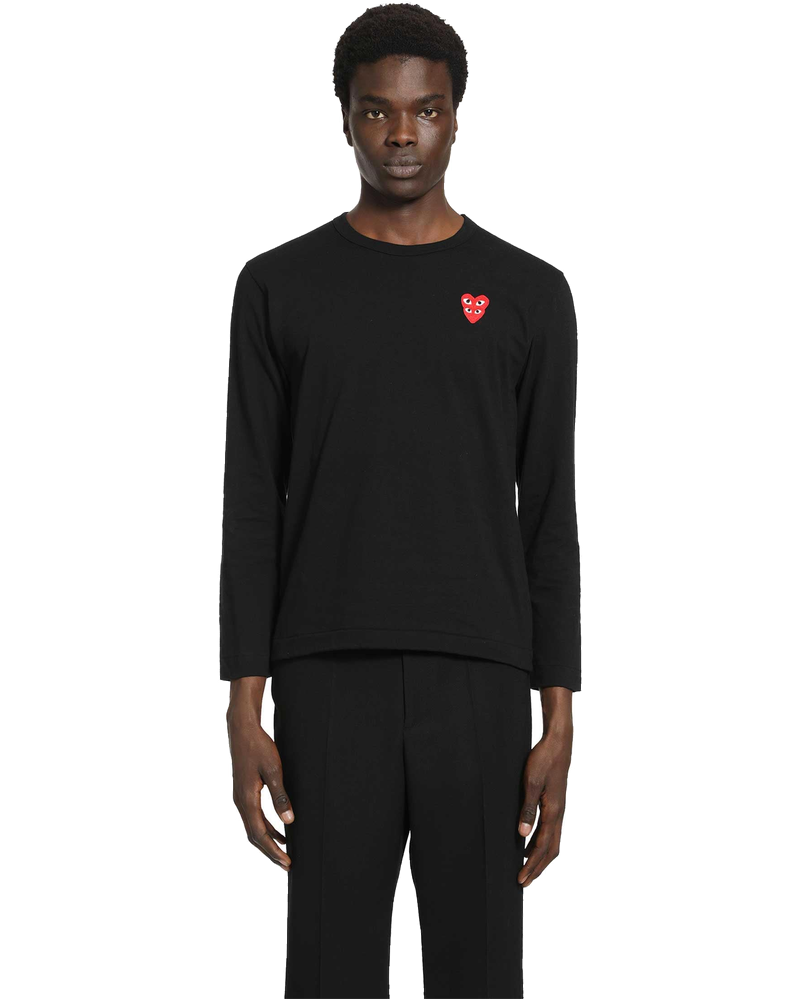 Heart Long Sleeve T-Shirt Comme des garcons оригінал – Купити в Україні