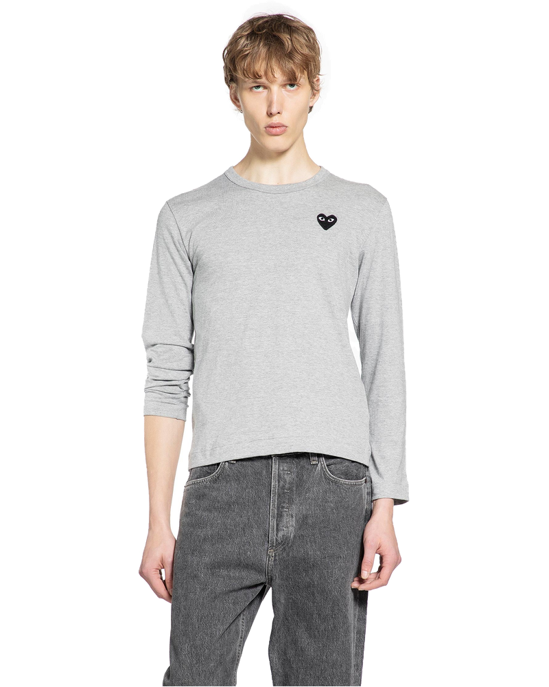 Heart Cotton Long Sleeve T-Shirt Comme des garcons – Гарантія оригінальності