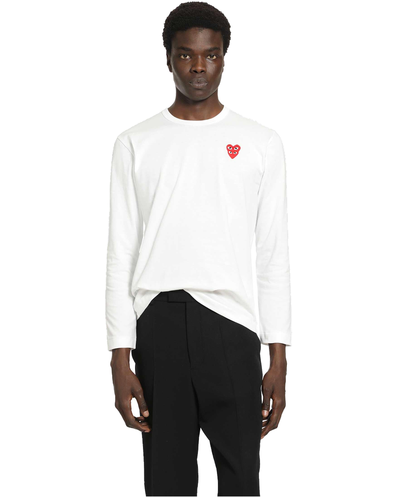 Heart Long Sleeve T-Shirt Comme des garcons оригінал – Купити в Україні