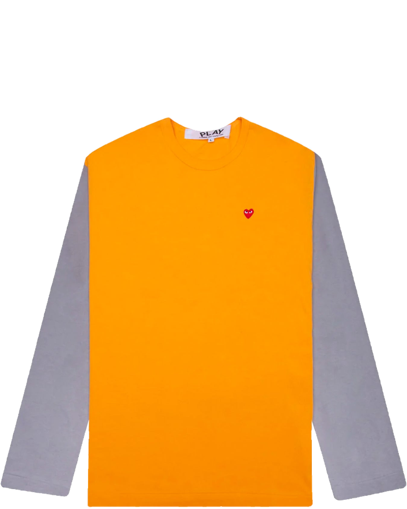 Оригінальна Mens Bi Color Ls Tee Comme des garcons