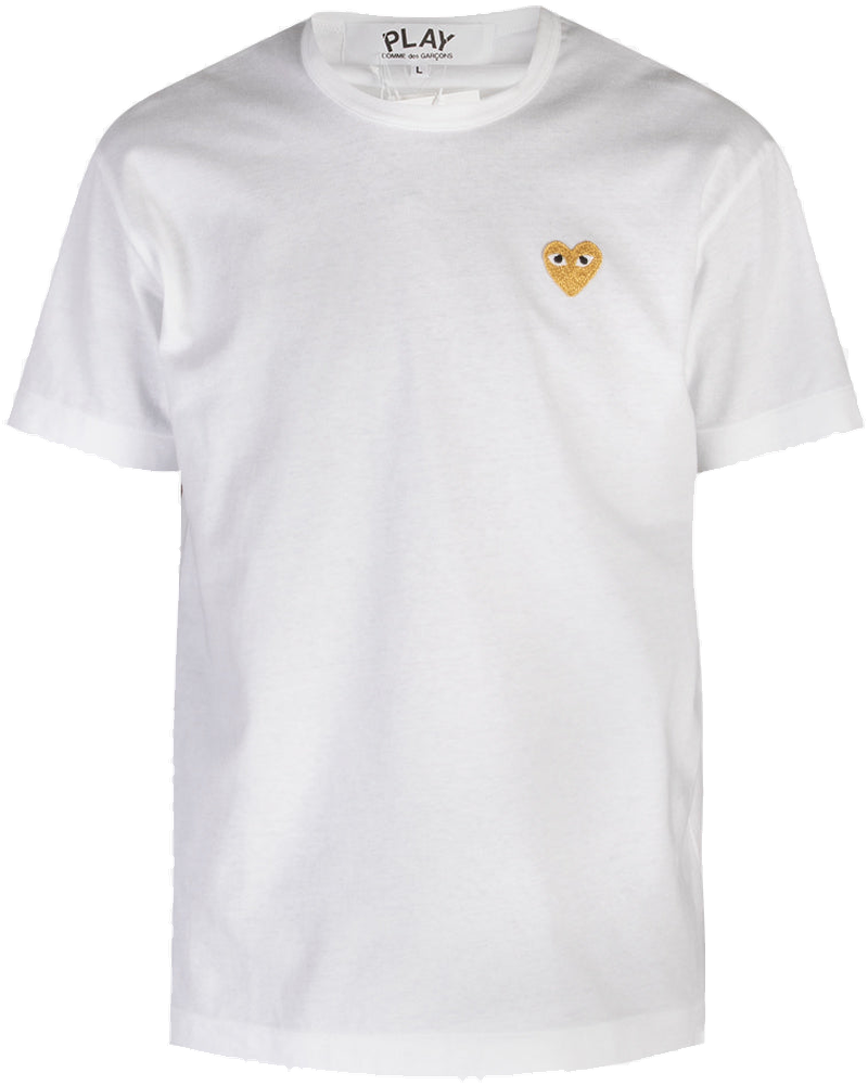 T-Shirt Heart Play Comme des garcons – Гарантія оригінальності