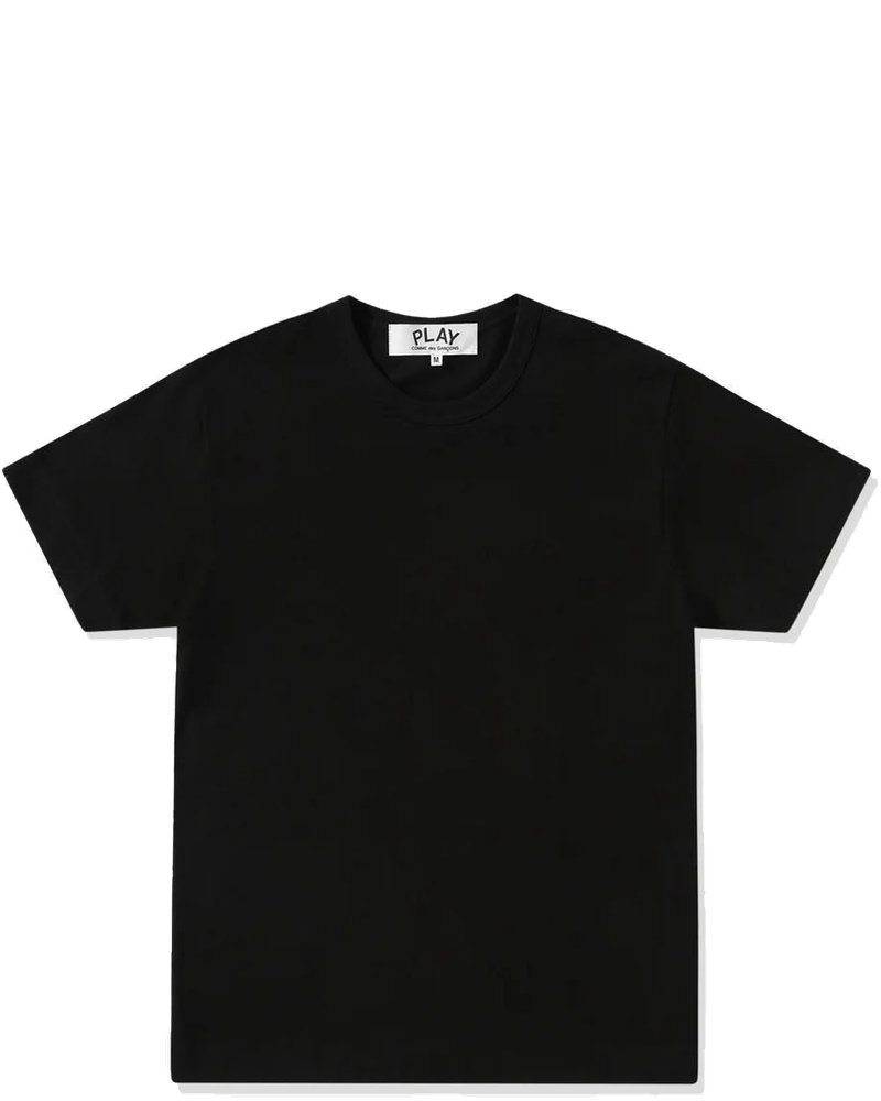 Оригінальна Black T-Shirt With Reverse Heart Comme des garcons
