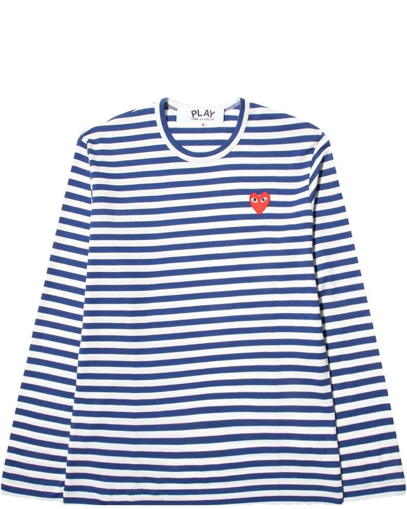 Play Striped T-Shirt Comme des garcons – Гарантія оригінальності