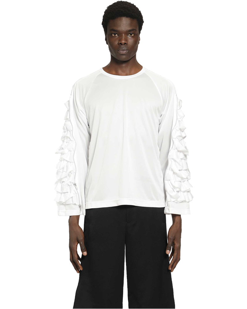 Ruffled Long Sleeve T-Shirt Comme des garcons – Гарантія оригінальності