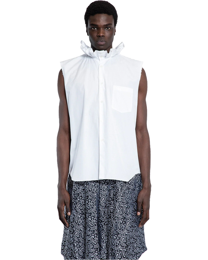 Plus Man White Shirts Comme des garcons – Гарантія оригінальності