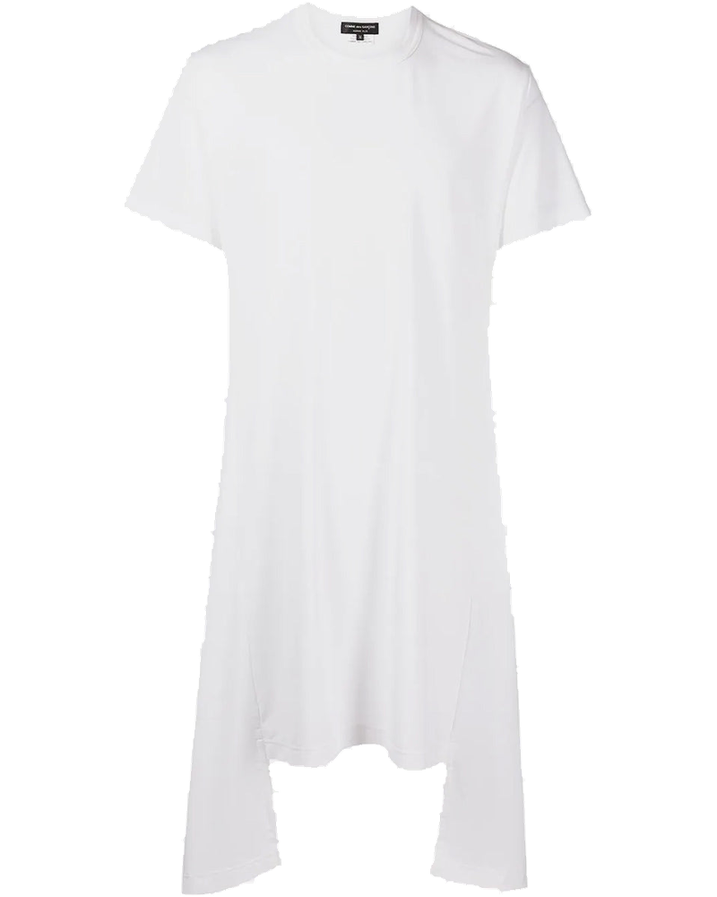 White Print Long T-Shirt Comme des garcons – Гарантія оригінальності