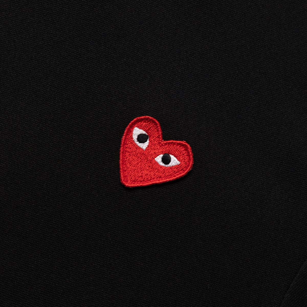 Оригінальна Play Hooded Sweatshirt Comme des garcons – вид ззаду