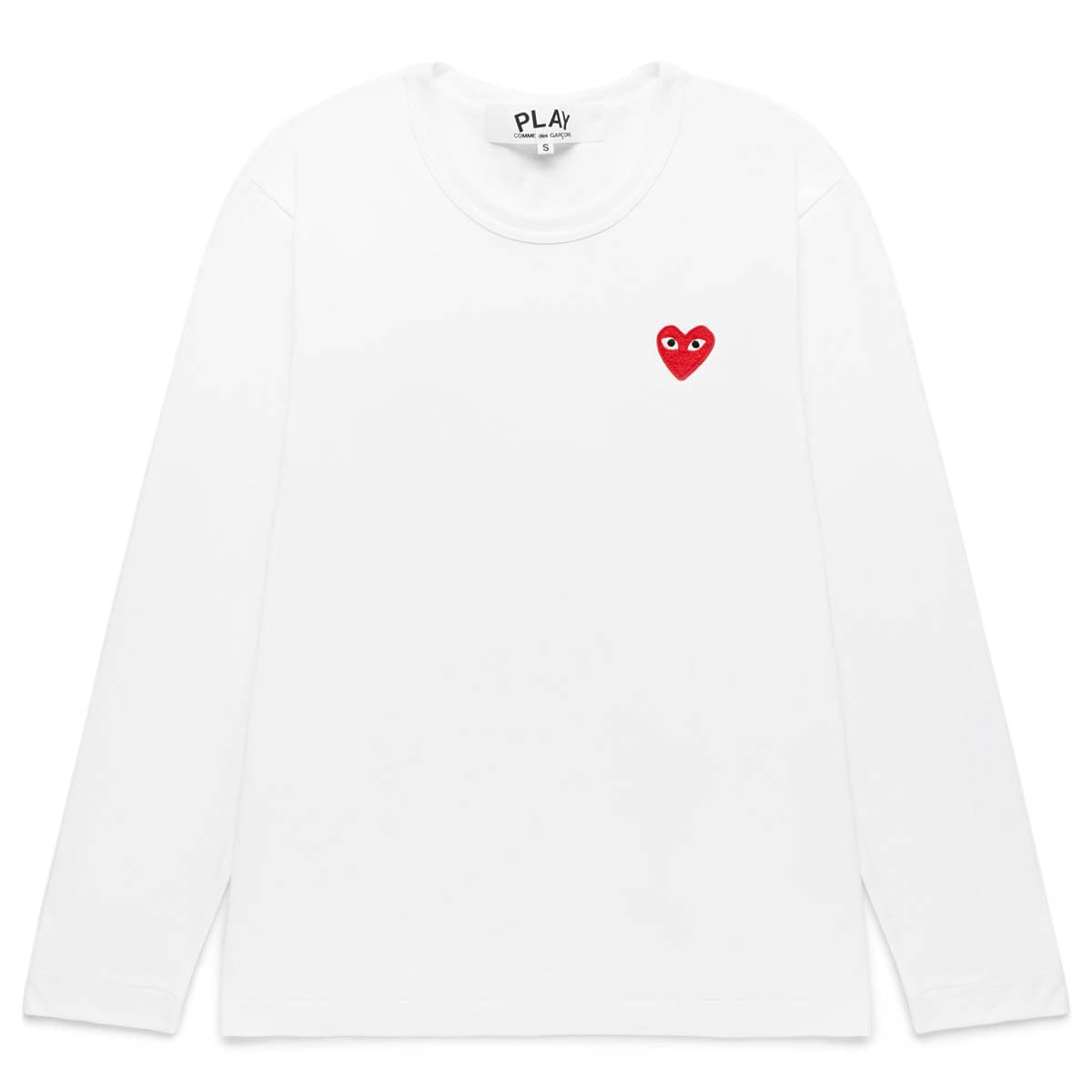 Оригінальна Play Long Sleeve T-Shirt Comme des garcons – боковий вид