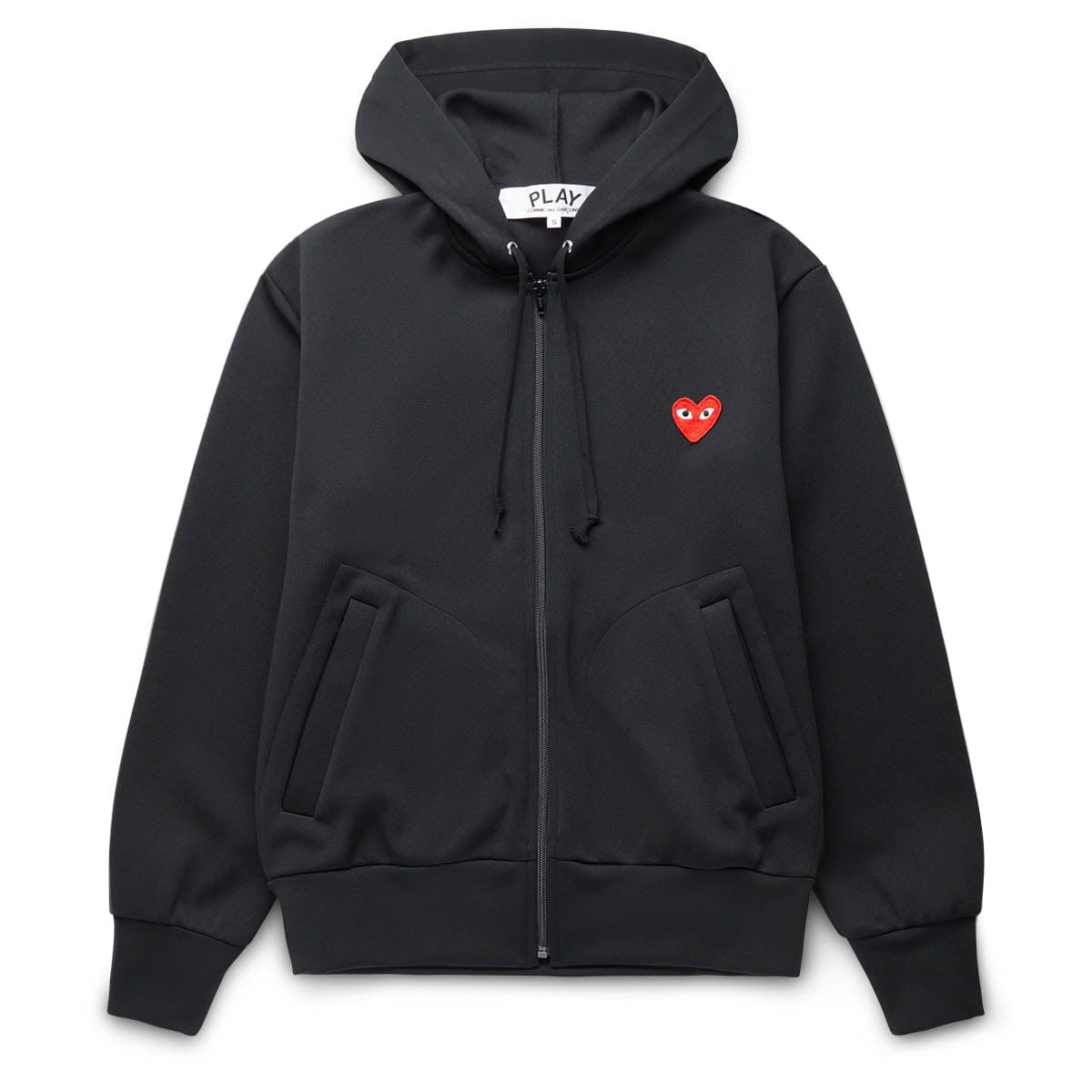 Play Zip Hooded Sweatshirt Comme des garcons – Гарантія оригінальності – боковий вид