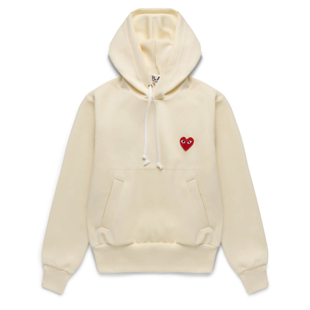 Womens Play Hoodie Comme des garcons – Гарантія оригінальності – боковий вид