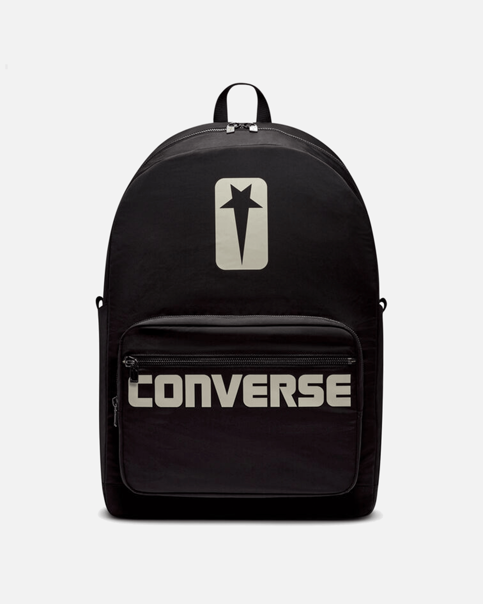 Converse Oversized Backpack In Black Rick owens оригінал – Купити в Україні – боковий вид - RICK OWENS