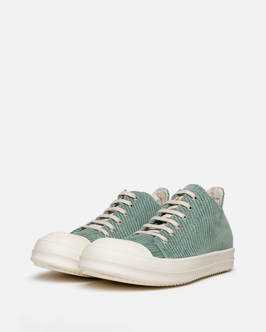 Corduroy Low Ramones In Aqua Rick owens оригінал – Купити в Україні – вид ззаду