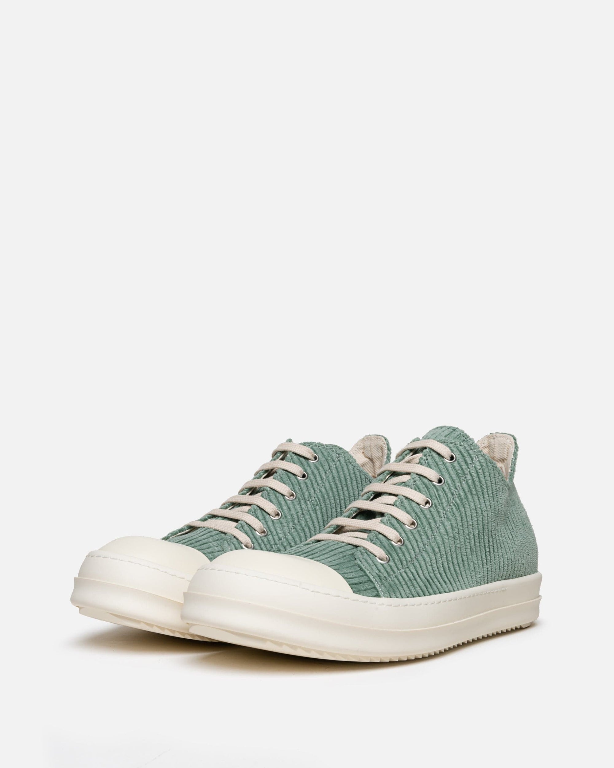 Corduroy Low Ramones In Aqua Rick owens оригінал – Купити в Україні – вид ззаду