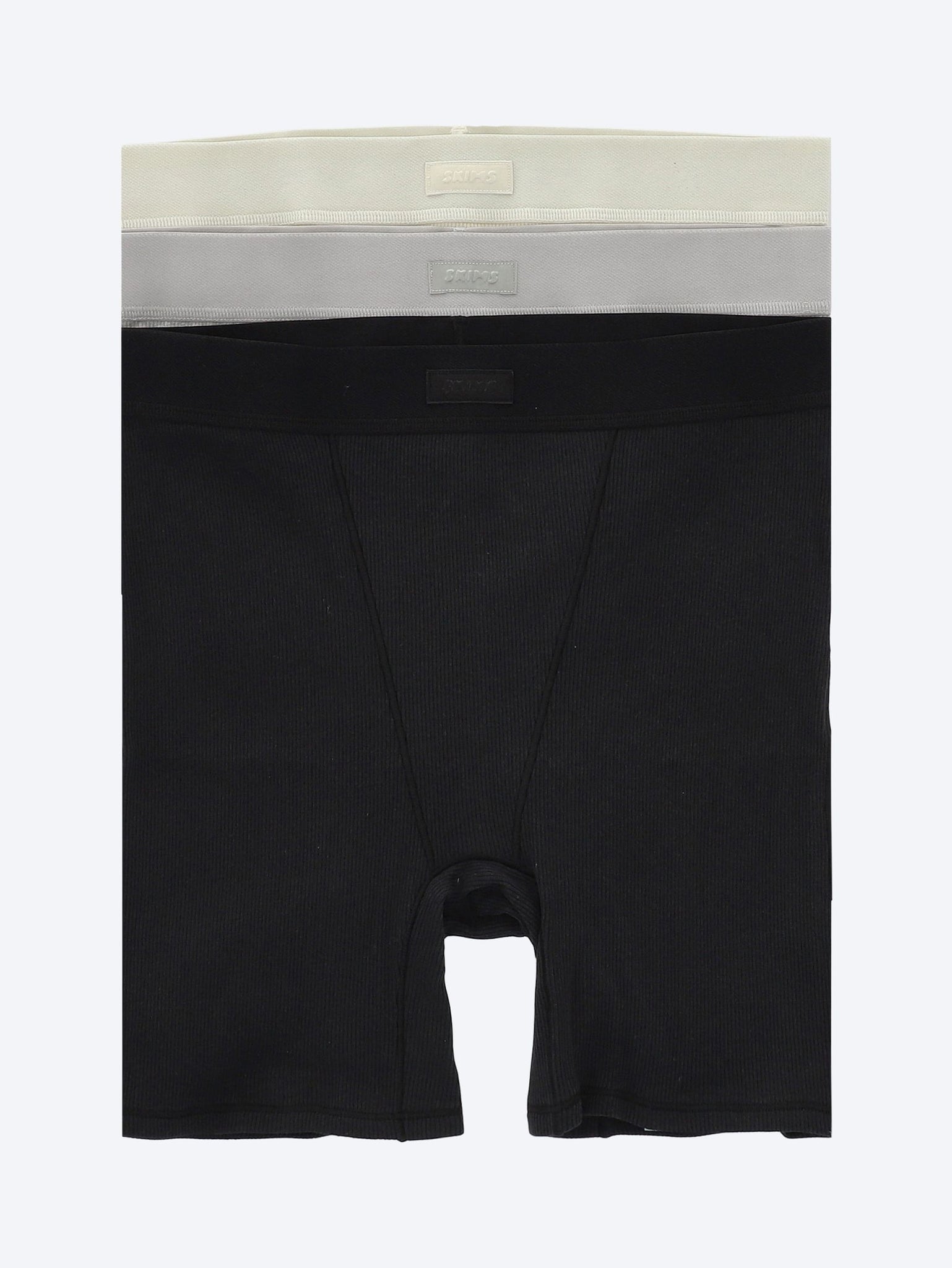 Оригінальна Cotton rib boxer 3-pack SKIMS – боковий вид
