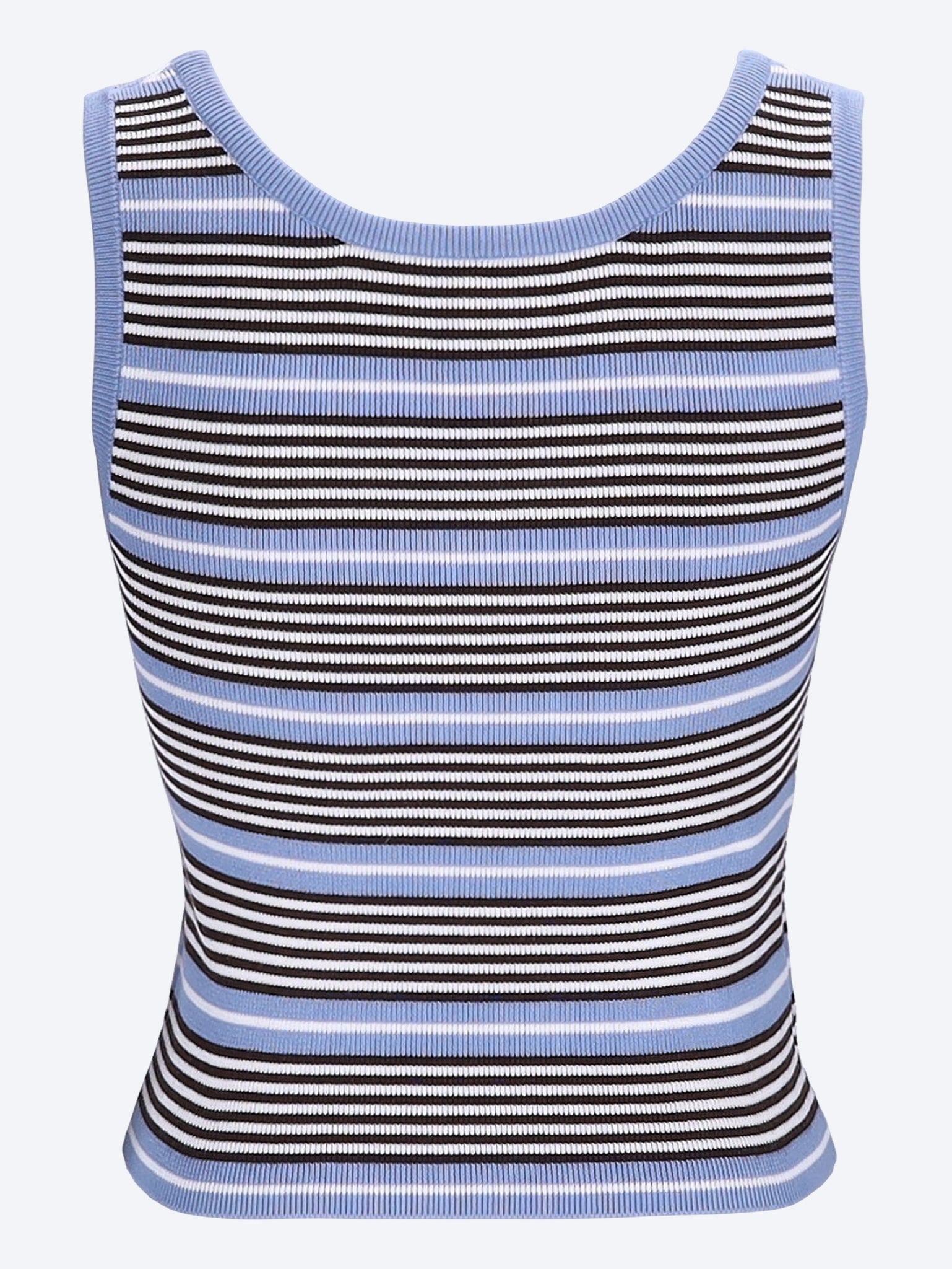 Cotton Striped F.14 Tank Top Prada оригінал – Купити в Україні – детальний вид