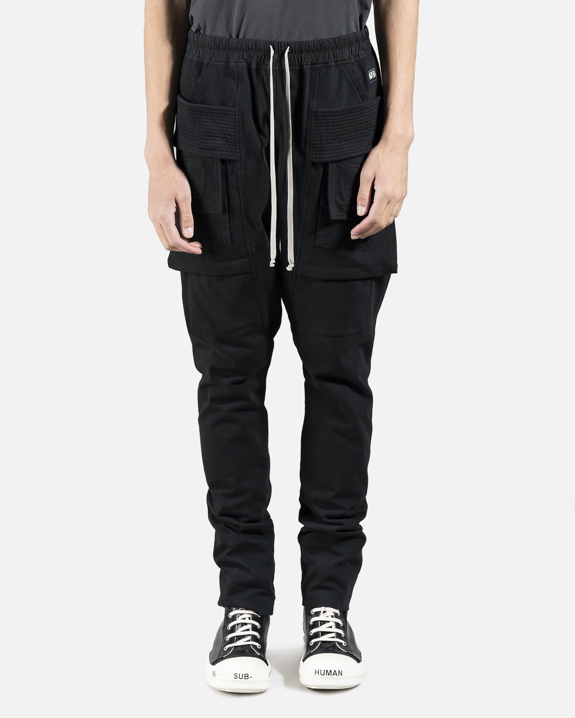 Rick owens Bottoms оригінал | Швидка доставка Україна – боковий вид