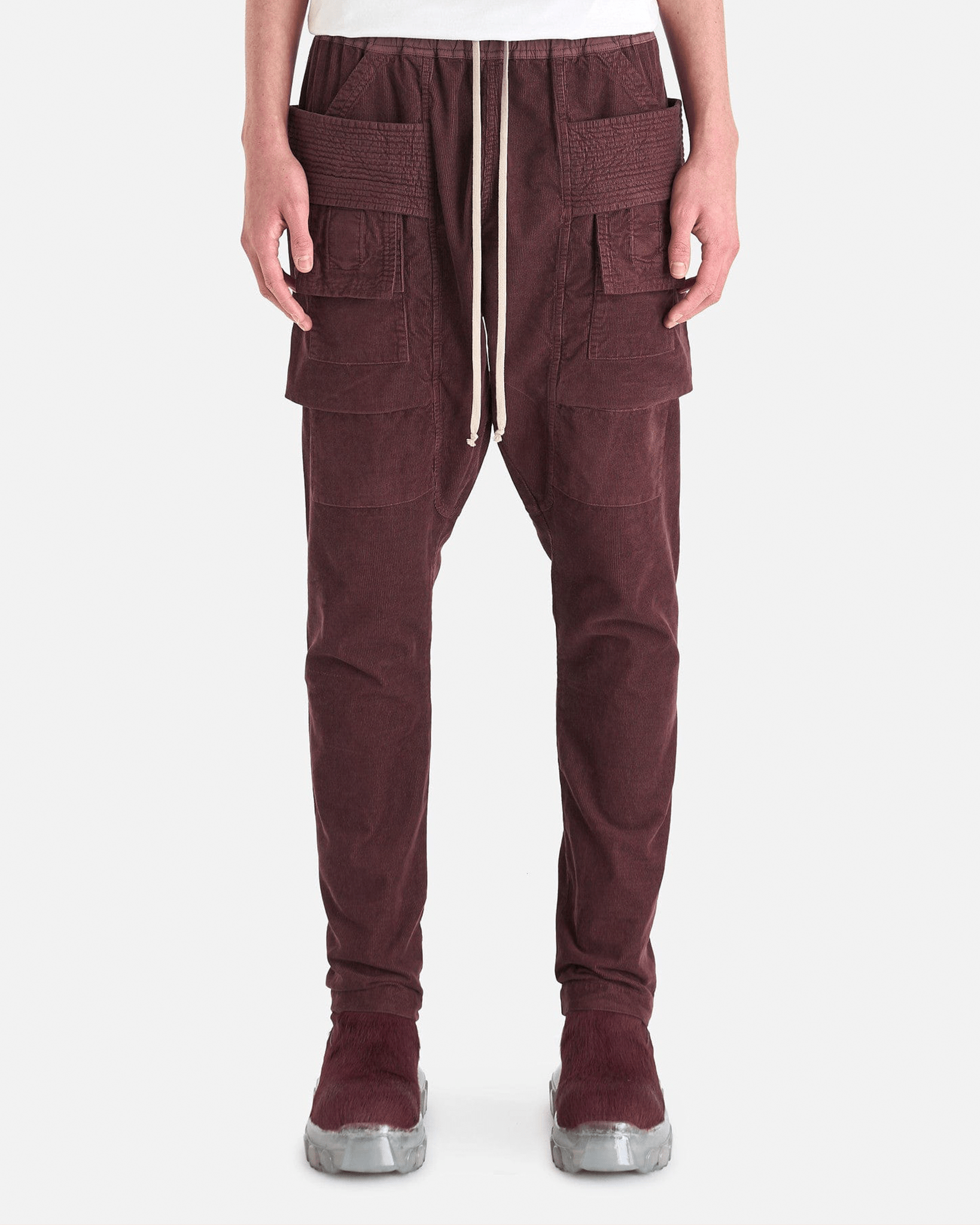 Creatch Cargo Drawstring In Mauve Rick owens оригінал – Купити в Україні – боковий вид