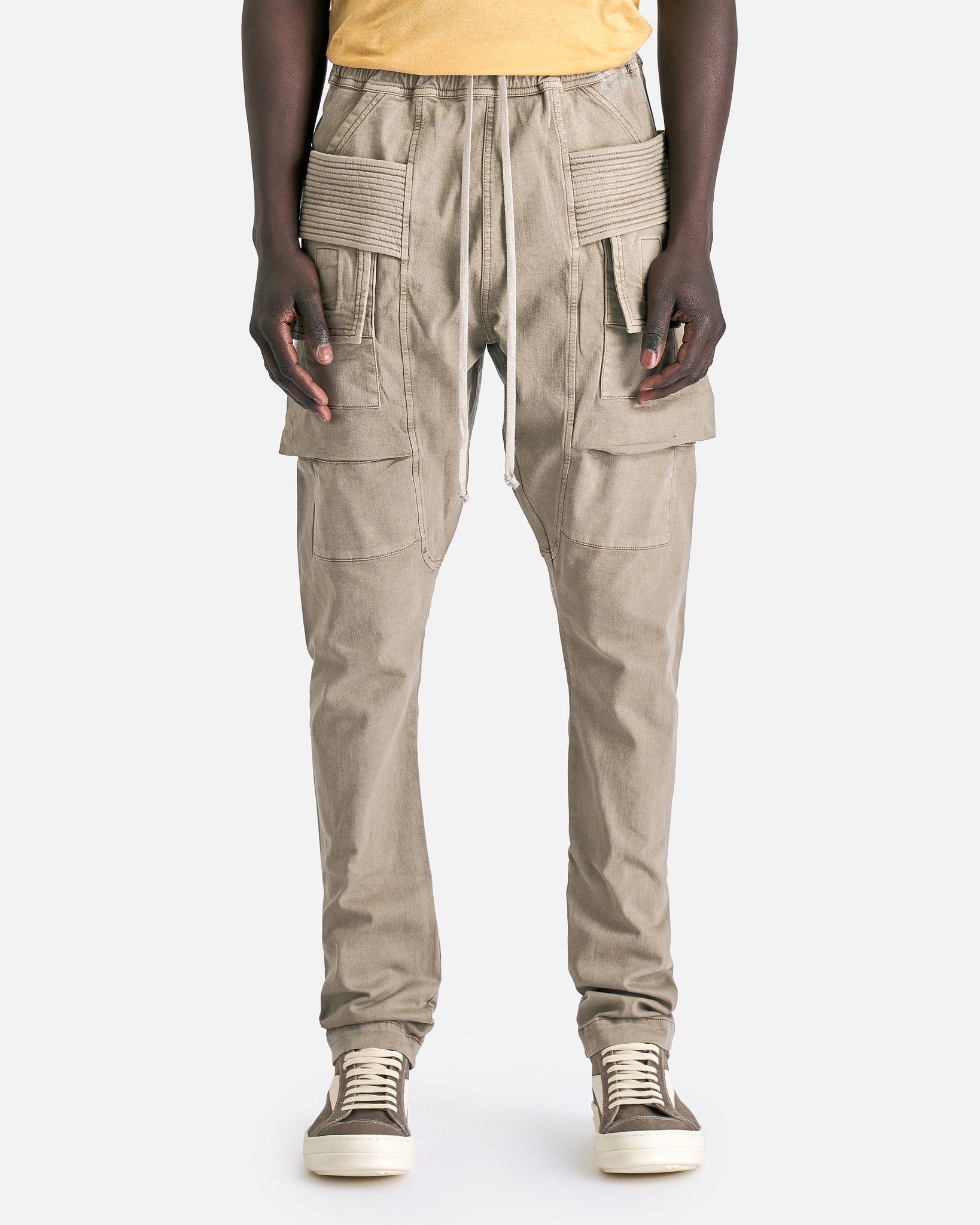 Creatch Cargo Drawstring In Pearl Rick owens оригінал – Купити в Україні – боковий вид