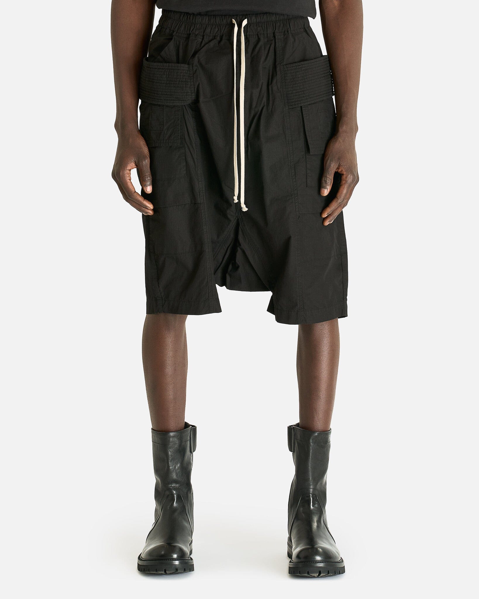 Creatch Cargo Pods In Black Rick owens – Гарантія оригінальності – боковий вид