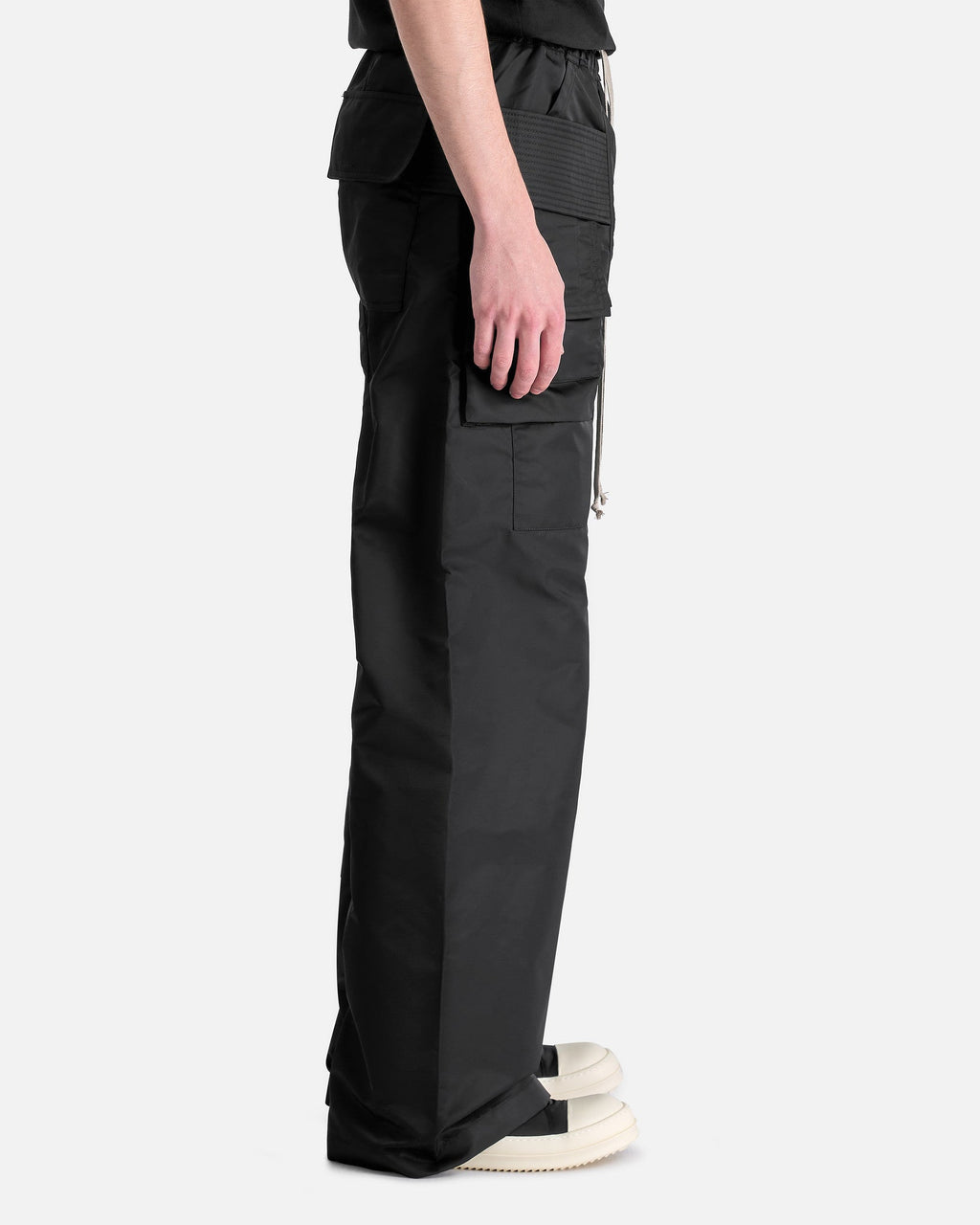 Creatch Cargo Wide Drawstring In Black Rick owens – Гарантія оригінальності – вид ззаду