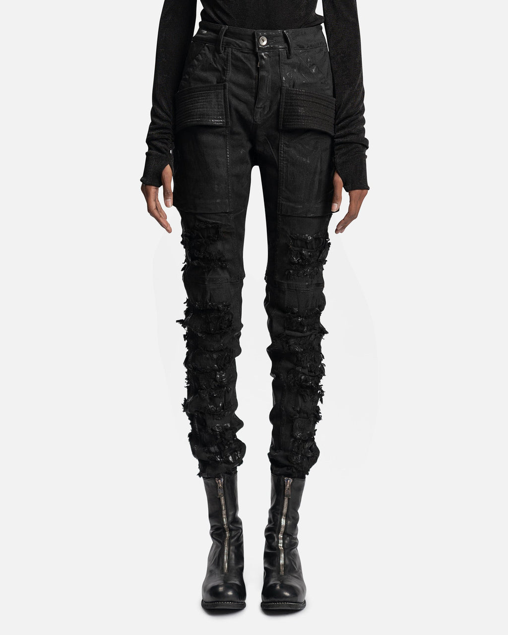 Rick owens Bottoms оригінал | Швидка доставка Україна – боковий вид