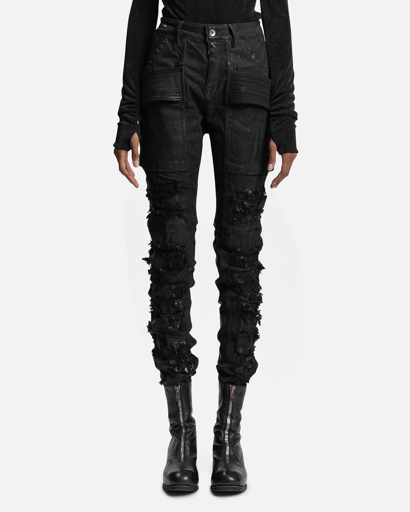 Rick owens Bottoms оригінал | Швидка доставка Україна – боковий вид