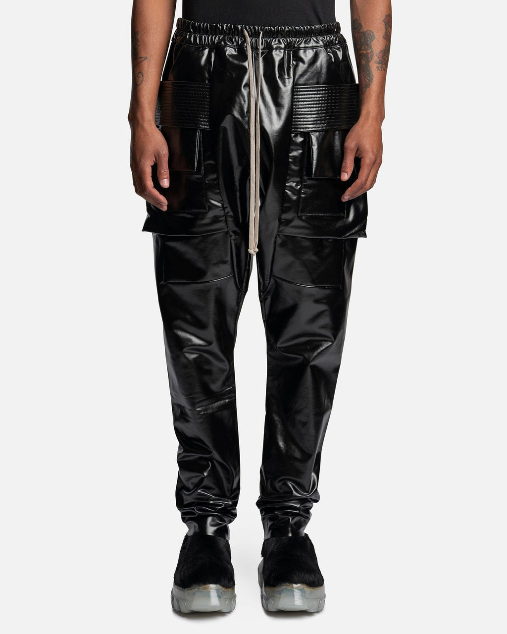 Creatch Pants In Black Rick owens оригінал – Купити в Україні – боковий вид