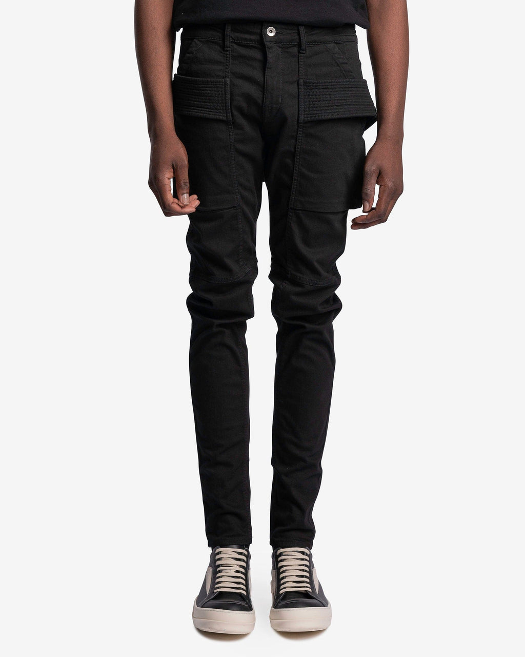 Creatch Pants In Black Rick owens оригінал – Купити в Україні – боковий вид